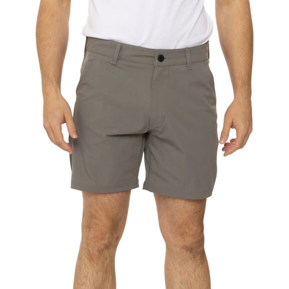 Grundens Gaff Shorts 7" Men's‎ Size 30 Gray Nylon Hiking Fishing Shorts - Picture 1 of 8